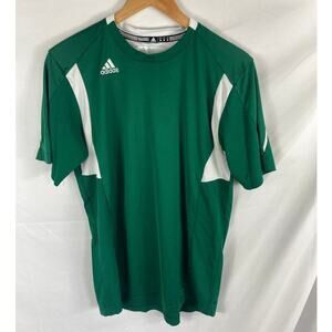 Adidas Football Jersey Green White Size Medium